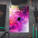 Abstract Neon Paint Explosion - Full Body Skin Decal for the Apple iPad Pro 12.9", 11", 10.5", 9.7", Air or Mini (All Models Available)