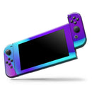 Abstract Neon Wave V10 // Skin Decal Wrap Kit for Nintendo Switch Console & Dock, Joy-Cons, Pro Controller, Lite, 3DS XL, 2DS XL, DSi, or Wii