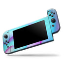 Abstract Neon Wave V12 // Skin Decal Wrap Kit for Nintendo Switch Console & Dock, Joy-Cons, Pro Controller, Lite, 3DS XL, 2DS XL, DSi, or Wii - Vinyl Skin Wrap for Nintendo Switch 2, OLED, Lite, Pro Controller, Wii & Classic Handhelds