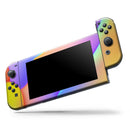 Abstract Neon Wave V4 // Skin Decal Wrap Kit for Nintendo Switch Console & Dock, Joy-Cons, Pro Controller, Lite, 3DS XL, 2DS XL, DSi, or Wii - Vinyl Skin Wrap for Nintendo Switch 2, OLED, Lite, Pro Controller, Wii & Classic Handhelds