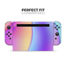 Abstract Neon Wave V6 // Skin Decal Wrap Kit for Nintendo Switch Console & Dock, Joy-Cons, Pro Controller, Lite, 3DS XL, 2DS XL, DSi, or Wii - Vinyl Skin Wrap for Nintendo Switch 2, OLED, Lite, Pro Controller, Wii & Classic Handhelds