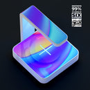 Abstract Neon Wave V6 UV Germicidal Sanitizing Sterilizing Wireless Smart Phone Screen Cleaner + Charging Station
