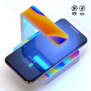 Abstract Neon Wave V7 UV Germicidal Sanitizing Sterilizing Wireless Smart Phone Screen Cleaner + Charging Station