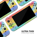 Abstract Neon Wave V8 // Skin Decal Wrap Kit for Nintendo Switch Console & Dock, Joy-Cons, Pro Controller, Lite, 3DS XL, 2DS XL, DSi, or Wii - Vinyl Skin Wrap for Nintendo Switch 2, OLED, Lite, Pro Controller, Wii & Classic Handhelds