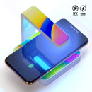 Abstract Neon Wave V9 UV Germicidal Sanitizing Sterilizing Wireless Smart Phone Screen Cleaner + Charging Station