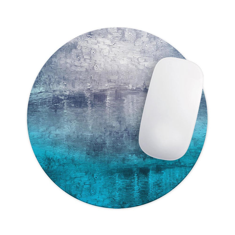 Abstract Oil Painting// WaterProof Rubber Foam Backed Anti-Slip Mouse Pad for Home Work Office or Gaming Computer Desk