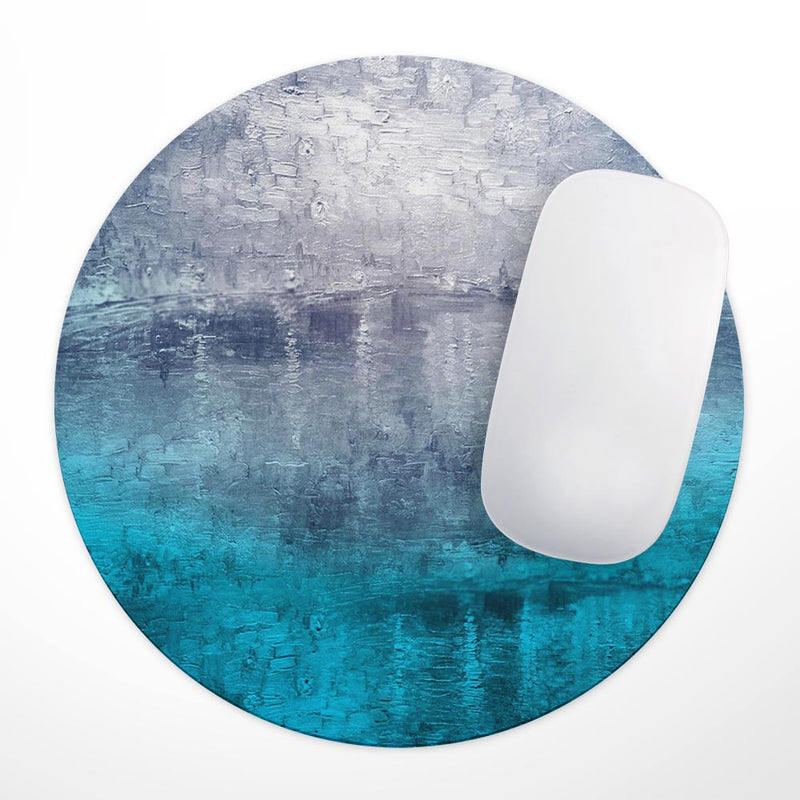 Abstract Oil Painting// WaterProof Rubber Foam Backed Anti-Slip Mouse Pad for Home Work Office or Gaming Computer Desk