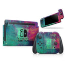 Abstract Oil Painting V3 - Skin Wrap Kit for Nintendo Switch, Switch Lite Console | 3DS XL | 2DS | Pro | Joy-Con Gaming Controller