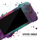 Abstract Oil Painting V3 // Skin Decal Wrap Kit for Nintendo Switch Console & Dock, Joy-Cons, Pro Controller, Lite, 3DS XL, 2DS XL, DSi, or Wii - Vinyl Skin Wrap for Nintendo Switch 2, OLED, Lite, Pro Controller, Wii & Classic Handhelds