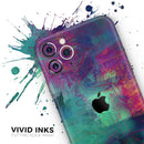 Abstract Oil Painting V3  - Protective Skin Wrap & Decal – Compatible with iPhone SE to iPhone 17 Pro Max (All Models)