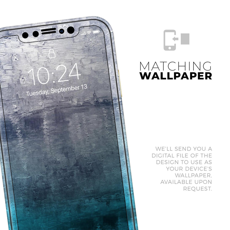 Abstract Oil Painting  - Protective Skin Wrap & Decal – Compatible with iPhone SE to iPhone 17 Pro Max (All Models)