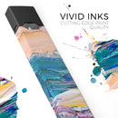 Abstract Oil Strokes - Premium Decal Protective Skin-Wrap Sticker compatible with the Juul Labs vaping device