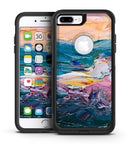 Abstract Oil Strokes - iPhone 7 or 7 Plus Commuter Case Skin Kit
