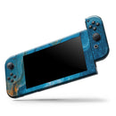 Abstract Oiled Blue Marble // Skin Decal Wrap Kit for Nintendo Switch Console & Dock, Joy-Cons, Pro Controller, Lite, 3DS XL, 2DS XL, DSi, or Wii - Vinyl Skin Wrap for Nintendo Switch 2, OLED, Lite, Pro Controller, Wii & Classic Handhelds