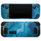 Abstract Oiled Blue Marble // Full Body Skin Decal Wrap Kit for the Steam Deck handheld gaming computer