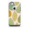 Abstract Pastel Lined-Leaves Skin for the iPhone 5c OtterBox Commuter Case
