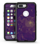 Abstract Purple and Gold Geometric Shapes - iPhone 7 Plus/8 Plus OtterBox Case & Skin Kits