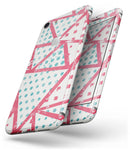 Abstract Red and Teal Overlaps - Skin-kit for the iPhone 8 or 8 Plus