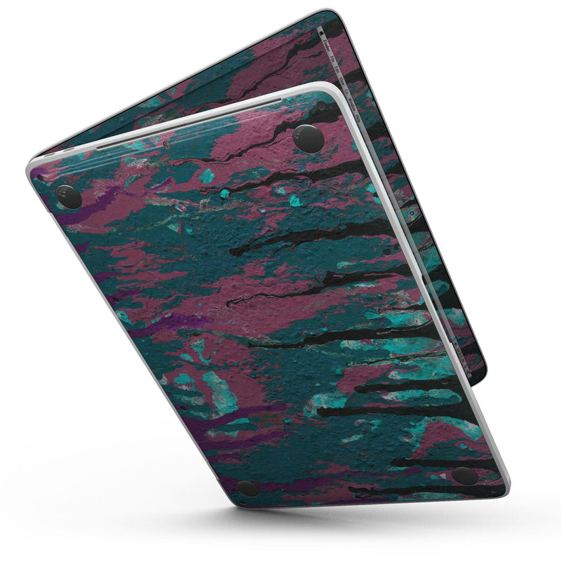MacBook Pro without Touch Bar Skin Kit - Abstract_Retro_Pink_Wet_Paint-MacBook_13_Touch_V3.jpg?