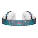 Abstract Retro Pink Wet Paint Full-Body Skin Kit for the Beats by Dre Solo 3 Wireless Headphones