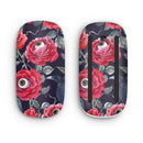 Abstract Roses with Eyes - Full Body Skin Decal Wrap Kit for Apple Magic Mouse