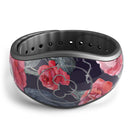 Abstract Roses with Eyes - Full Body Skin Decal Wrap Kit for Disney Magic Band