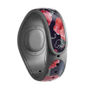Abstract Roses with Eyes - Full Body Skin Decal Wrap Kit for Disney Magic Band