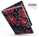 Abstract Roses with Eyes // Skin Decal Wrap Kit Compatible with the Apple MacBook Pro, Pro with Touch Bar or Air (11, 12, 13, 15 & 16" - All Versions Available)