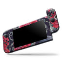 Abstract Roses with Eyes - Full Body Skin Decal Wrap Kit for Nintendo Switch Console & Dock, Pro Controller, Switch Lite, 3DS XL, 2DS XL, DSi, Wii