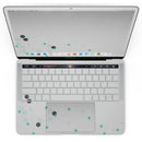 MacBook Pro with Touch Bar Skin Kit - Abstract_Scattered_Teal_Dots-MacBook_13_Touch_V4.jpg?