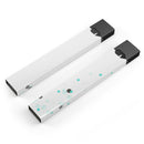 Abstract Scattered Teal Dots - Premium Decal Protective Skin-Wrap Sticker compatible with the Juul Labs vaping device