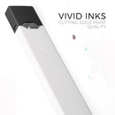 Abstract Scattered Teal Dots with Paint Spill - Premium Decal Protective Skin-Wrap Sticker compatible with the Juul Labs vaping device