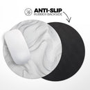 Abstract Silky Stripes// WaterProof Rubber Foam Backed Anti-Slip Mouse Pad for Home Work Office or Gaming Computer Desk