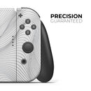 Abstract Silky Stripes // Skin Decal Wrap Kit for Nintendo Switch Console & Dock, Joy-Cons, Pro Controller, Lite, 3DS XL, 2DS XL, DSi, or Wii - Vinyl Skin Wrap for Nintendo Switch 2, OLED, Lite, Pro Controller, Wii & Classic Handhelds