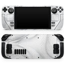 Abstract Silky Stripes // Full Body Skin Decal Wrap Kit for the Steam Deck handheld gaming computer