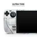 Abstract Silky Stripes // Full Body Skin Decal Wrap Kit for the Steam Deck handheld gaming computer