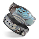 Abstract Subtle Toned Floral Strokes - Decal Skin Wrap Kit for the Disney Magic Band