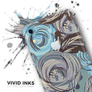 Abstract Subtle Toned Floral Strokes - Skin-Kit for the Apple iPhone XR, XS MAX, XS/X, 8/8+, 7/7+, 5/5S/SE (All iPhones Available)