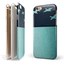 Abstract_Swirled_Two_Toned_Green_with_Birds_-_iPhone_6s_-_Gold_-_White_Rubber_-_Hybrid_Case_-_Shopify_-_V10.jpg