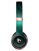 Abstract Teal Geometric Shapes Full-Body Skin Kit for the Beats by Dre Solo 3 Wireless Headphones