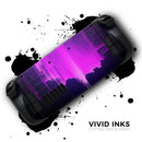 Abstract Vivid Pink Glitch // Full Body Skin Decal Wrap Kit for the Steam Deck handheld gaming computer