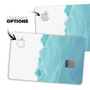 Abstract WaterWaves - Premium Protective Decal Skin-Kit for the Apple Credit Card