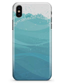 Abstract WaterWaves - iPhone X Clipit Case
