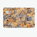 Abstract Wet Gold Paint - Premium Protective Decal Skin-Kit for the Apple Credit Card
