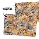 Abstract Wet Gold Paint - Premium Protective Decal Skin-Kit for the Apple Credit Card