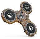 Abstract Wet Gold Paint Full-Body Fidget Spinner Skin-Kit