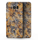 Abstract Wet Gold Paint - Samsung Galaxy S8 Full-Body Skin Kit