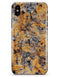 Abstract Wet Gold Paint - iPhone X Clipit Case