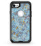 Abstract Wet Paint Blue Crossed - iPhone 7 or 8 OtterBox Case & Skin Kits