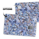 Abstract Wet Paint Blues - Premium Protective Decal Skin-Kit for the Apple Credit Card
